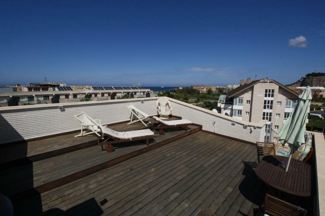 Penthouse Denia Appartement Buitenkant foto